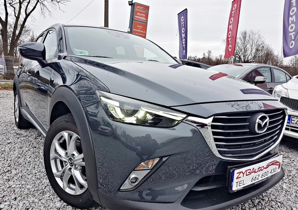 Mazda CX-3 cena 59900 przebieg: 93000, rok produkcji 2016 z Bolków małe 529